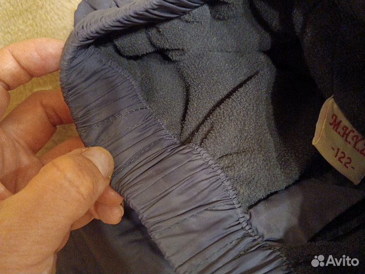 Зимние брюки для мальчика 122