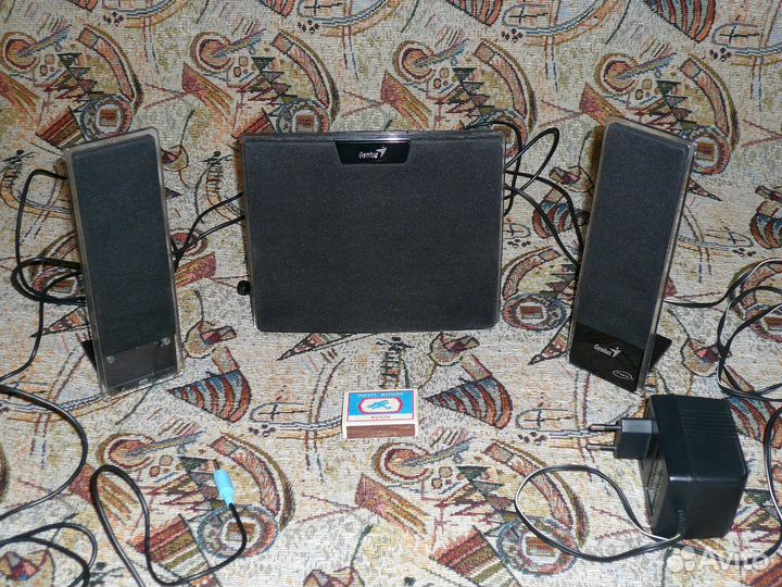 Активные колонки для пк Genius SW-Flat 2.1 800