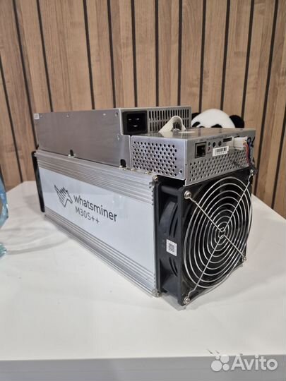 Asic майнер whatsminer m30s ++ 102 th