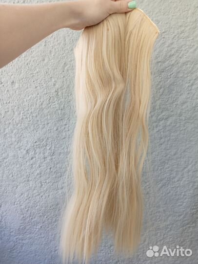 Волосы на заколках накладные