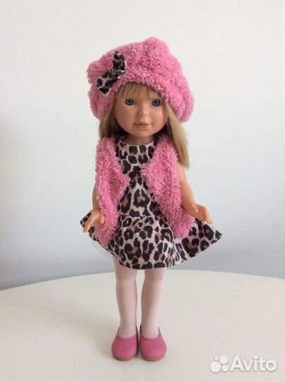 Кукла с 4 комплектами одежды, Vestida de Azul