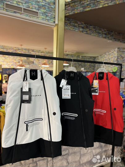 Анорак горнолыжный мембрана унисекс с подогревом