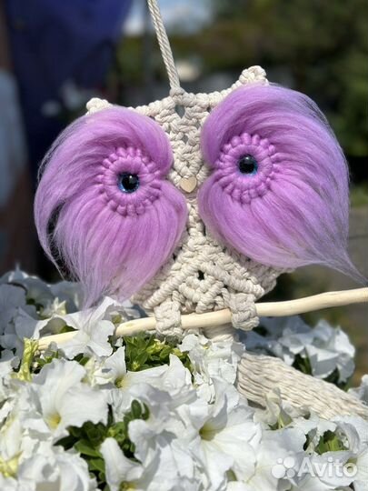 Макраме сова