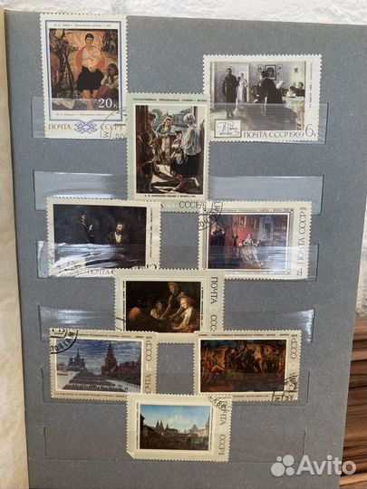 Почтовые марки СССР и мира