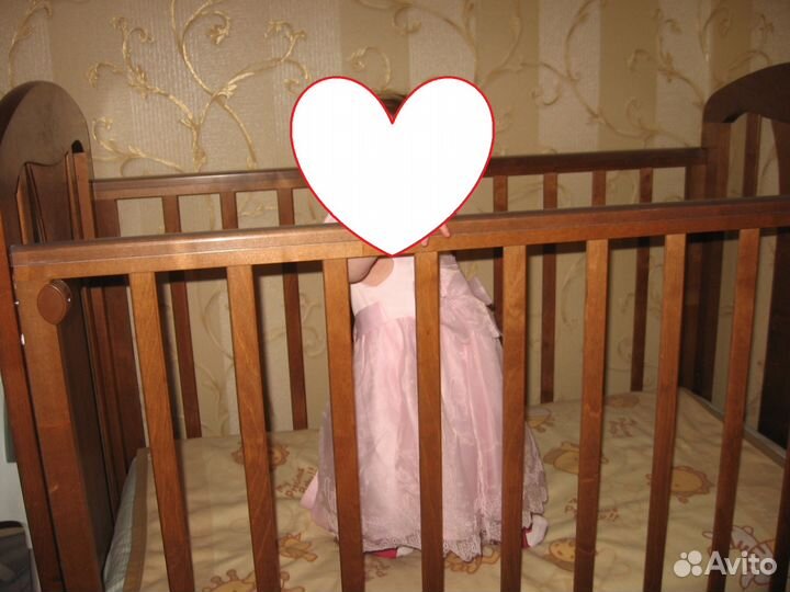 Детская кроватка Можга (Красная Звезда) Виталина