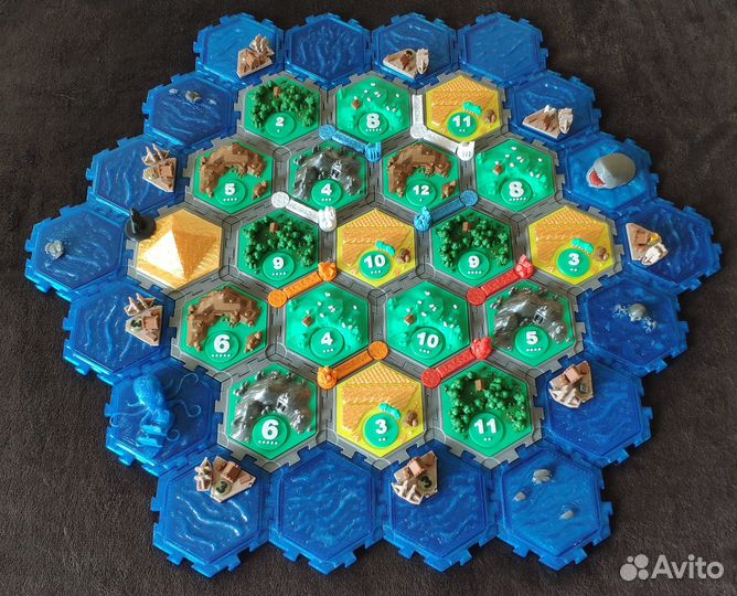 Гексы для настольной игры Колонизаторы/Catan