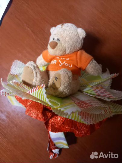 Мишка Тедди букет на праздник