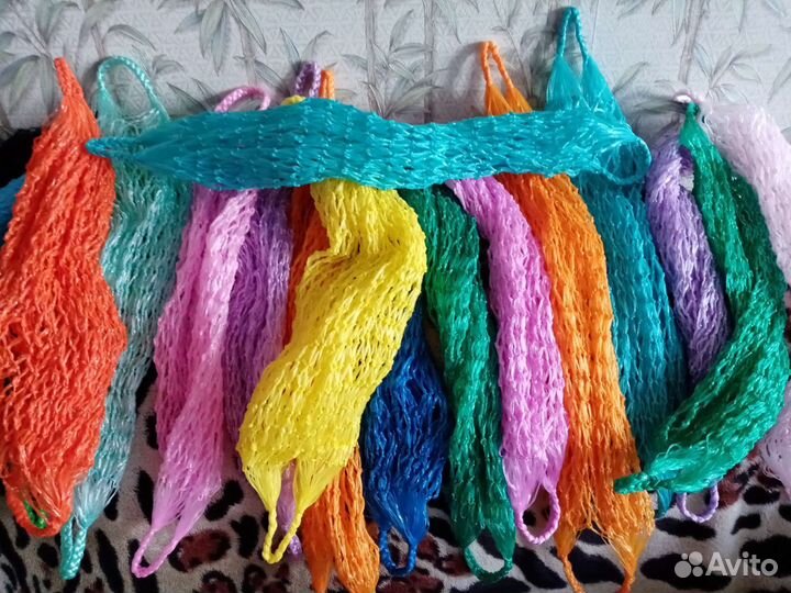 Мочалка ручной работы