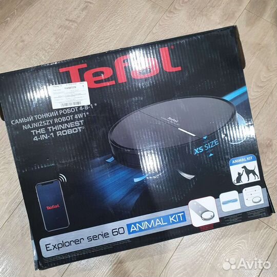Робот пылесос tefal 60