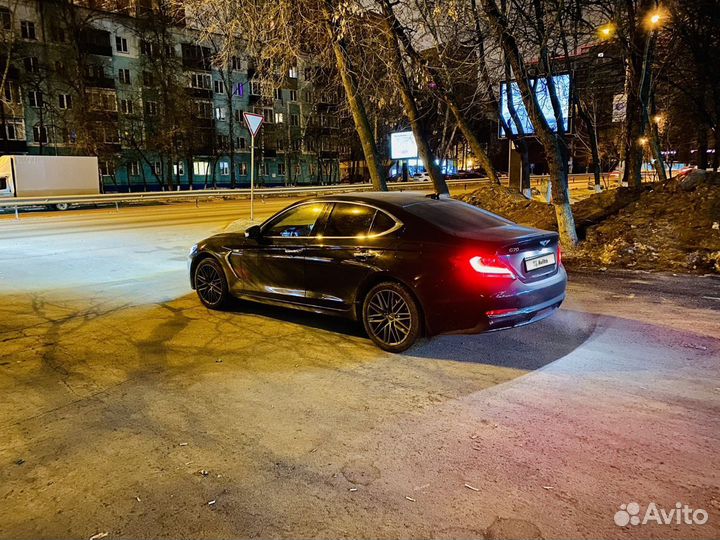 Genesis G70 2.0 AT, 2018, 85 000 км