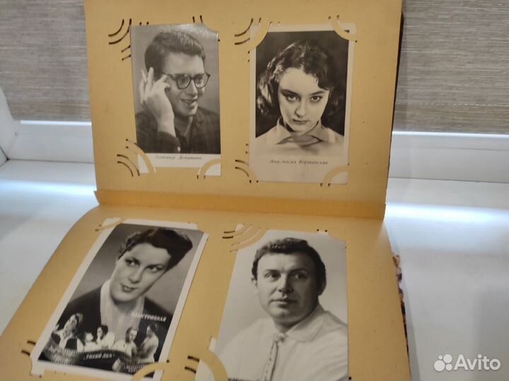 Альбом. Открытки артистов советского кино