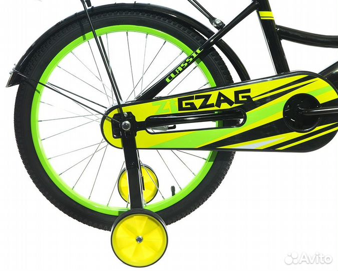 Детский велосипед zigzag 20