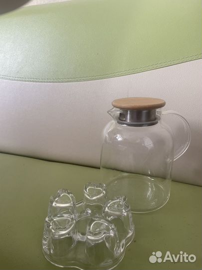 Чайник стеклянный заварочный