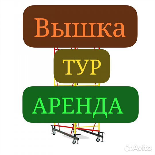 Аренда прокат вышки тура, строительных лесов