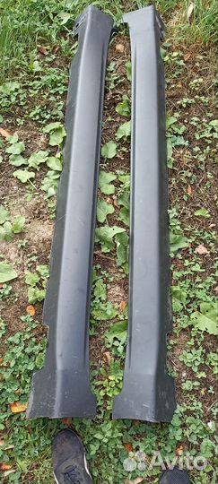 Накладки на пороги kia sportage 4