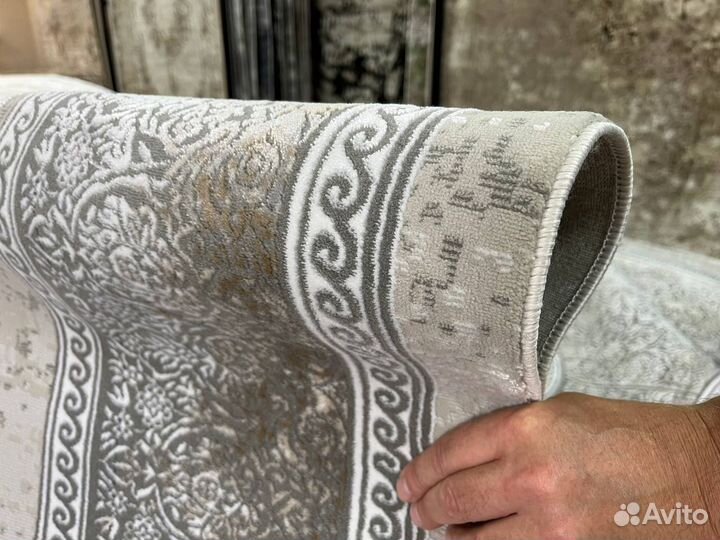 Ковер классический серый 2х3м