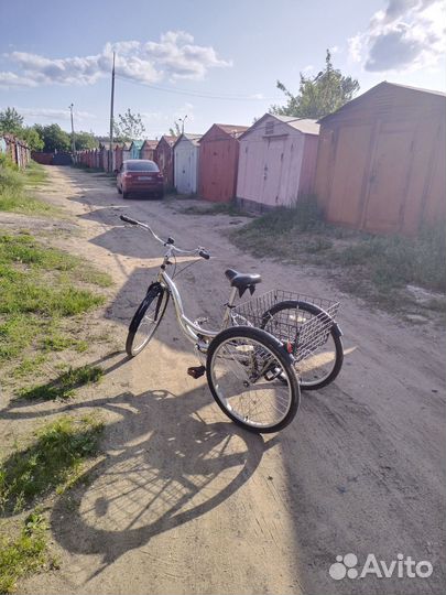 Трехколесный велосипед для взрослых