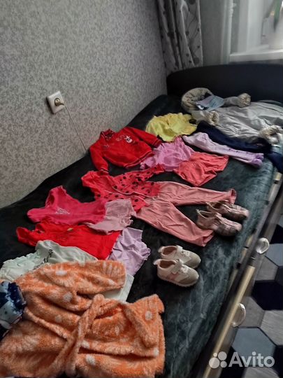 Детские вещи на девочку пакетом