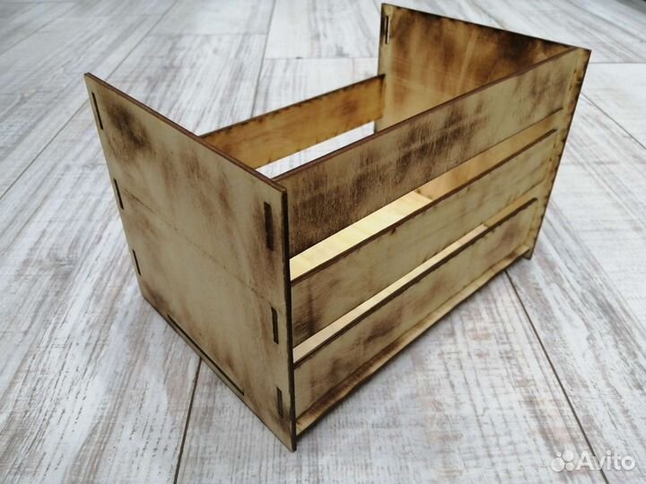 Деревянные ящички: вариант упаковки подарков