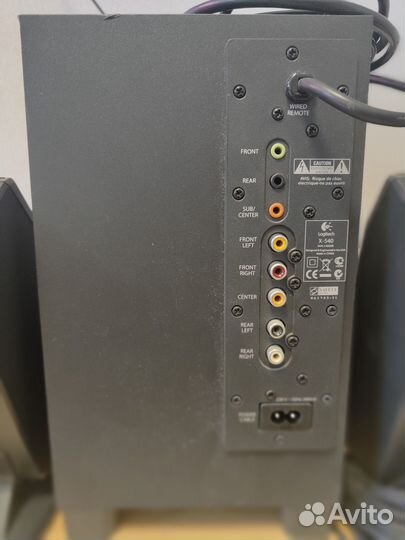 Акустика Logitech x-540 5.1