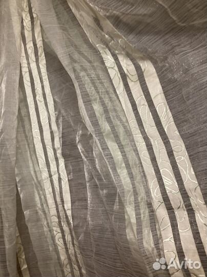 Штора тюль органза