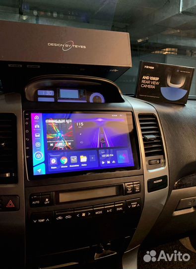 Магнитола Teyes CC3 6/128 для Toyota Prado 120