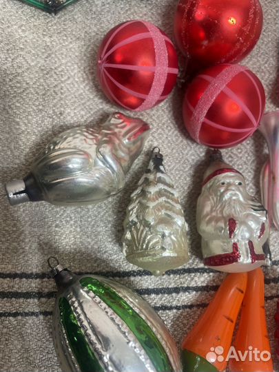 Елочные игрушки ГДР, СССР