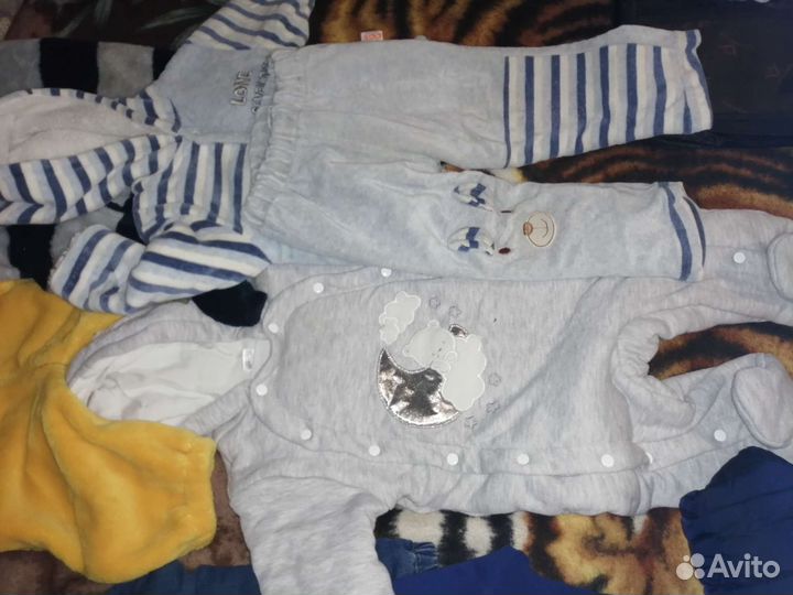 Детские вещи пакетом на мальчика 74 80