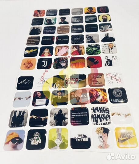 3D-стикеры оптом