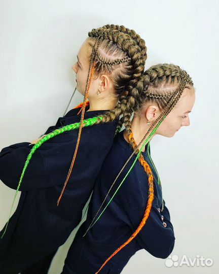 Плетение афрокос