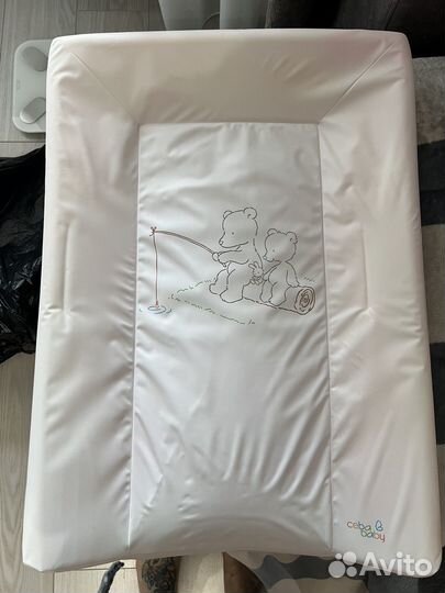 Пеленальный матрасик легкий ceba baby б/у