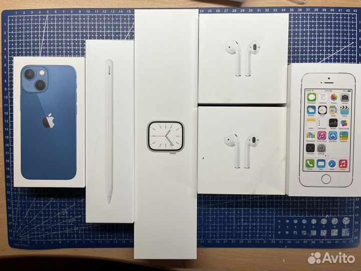 Коробки от продуктов apple