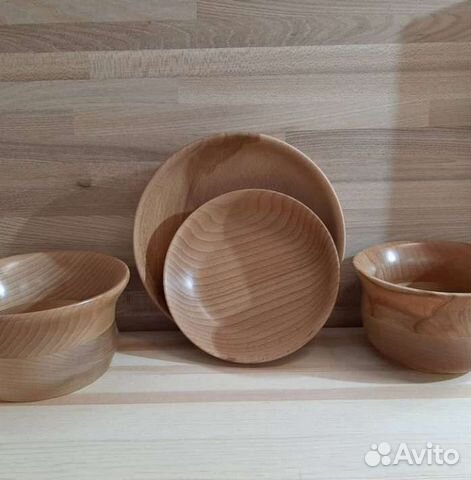 Деревянная чаша посуда