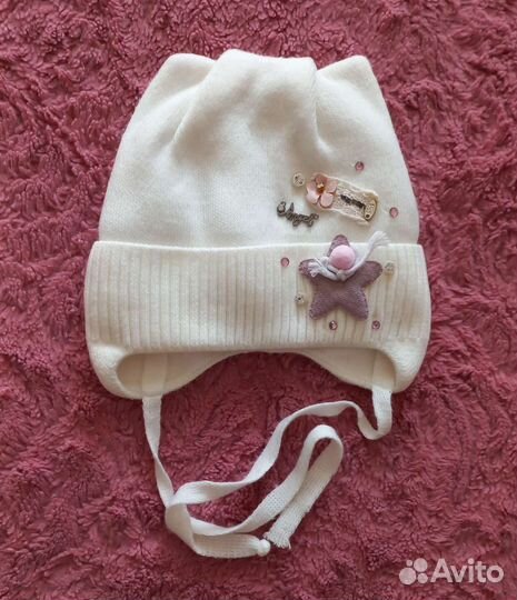 Шапочки для девочки на 1-1,5