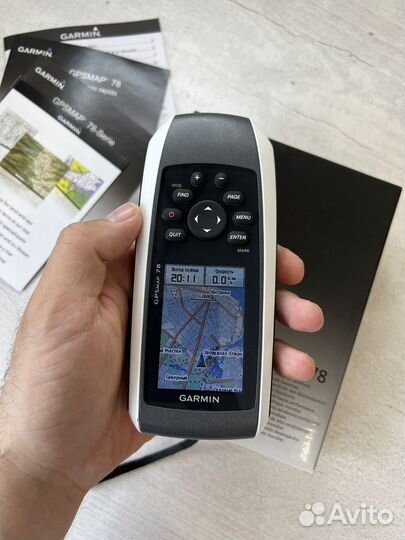 Навигатор Garmin Gpsmap 78 (с картами)