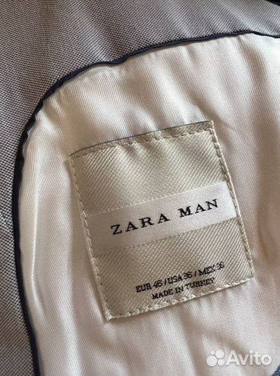 Пиджак мужской zara