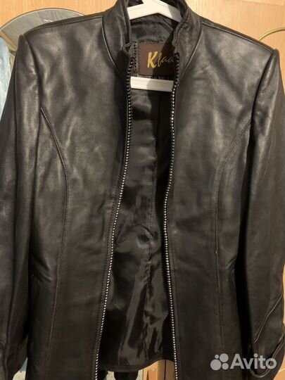 Куртка кожаная женская