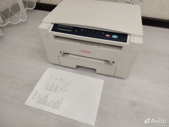 Мфу лазерный с маленьким пробегом Xerox wc3119