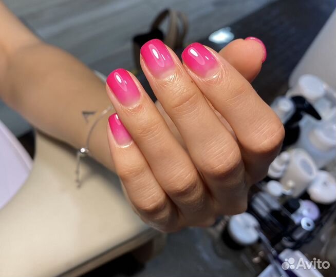 Маникюр с покрытием калгель