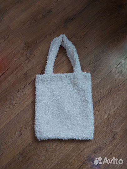 Меховой шоппер