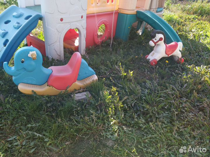 Детский игровой комплекс с горкой