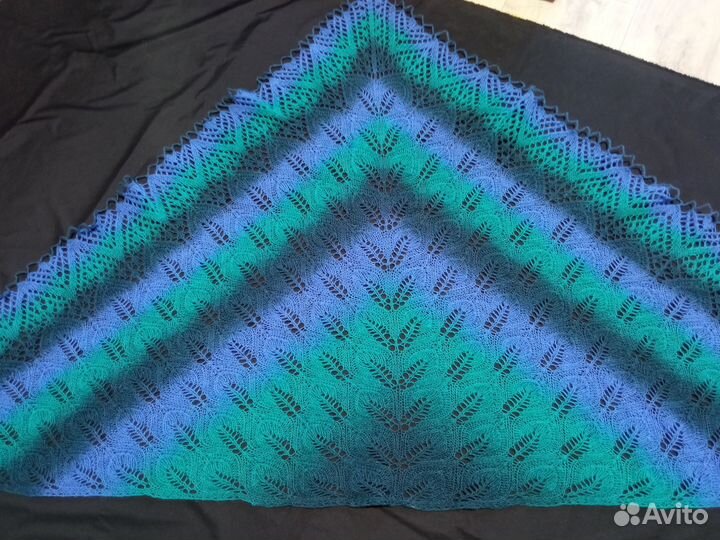 Шаль из шерсти/акрила 