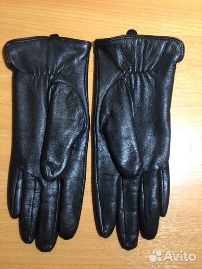 Перчатки женские кожаные 7 размер