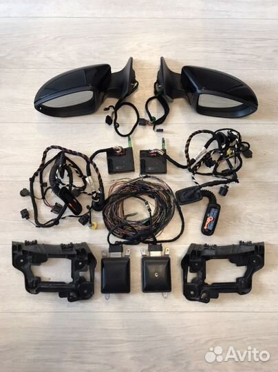 Полный комплект side assist vw passat cc b6 b7