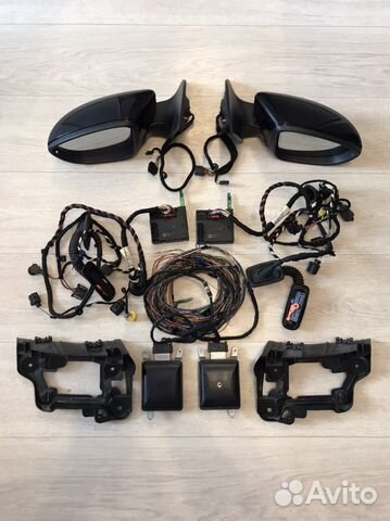 Полный комплект side assist vw passat cc b6 b7
