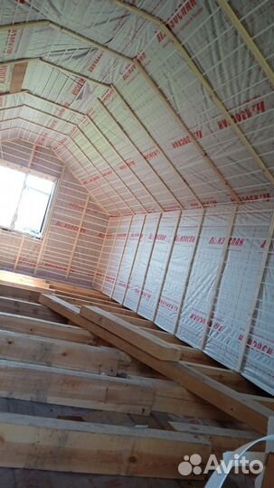 Утепление эковатой