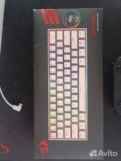Механическая клавиатура redragon draconic