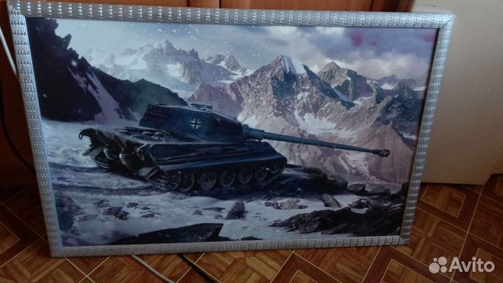 Картина танк Тигр 2