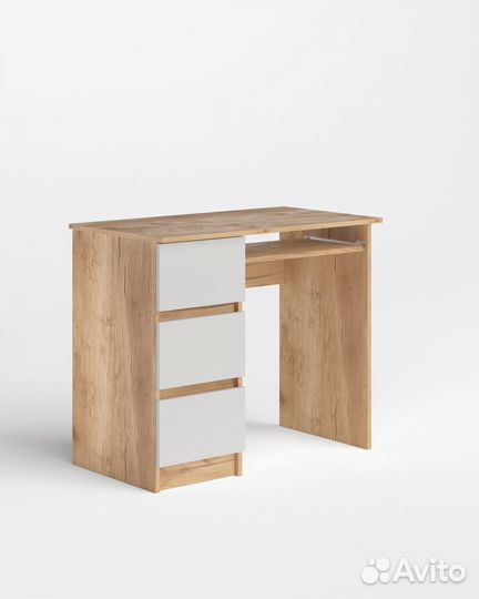 Стол письменный Охта 900 левый (вотан)