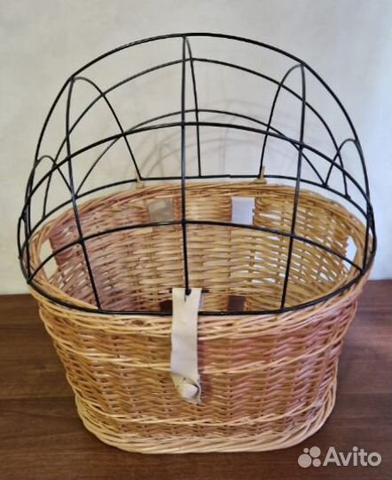 Велосипедная корзинка для животных